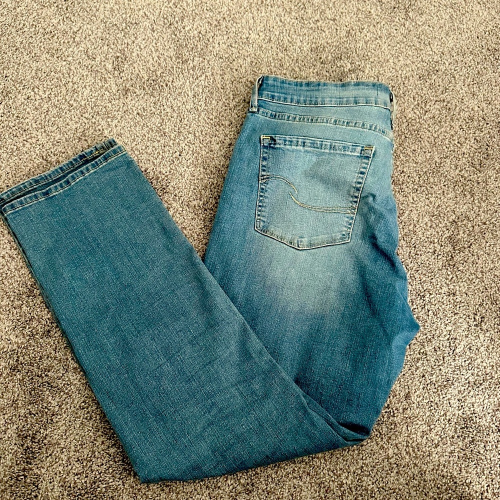 Levi's gold signature blue wash Jeans women size 10